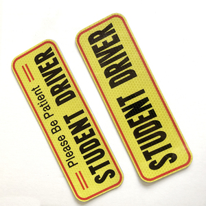 <span class=keywords><strong>Adesivi</strong></span> impermeabili <span class=keywords><strong>per</strong></span> autisti principianti <span class=keywords><strong>per</strong></span> autisti rimovibili <span class=keywords><strong>per</strong></span> paraurti grande segno di sicurezza riflettente magnetico - Product Image 5