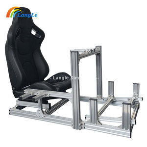 Avión completo SIM Racing Rig Simulador de conducción Simulador de vuelo de cabina Cockpit Rig 4080 Perfil de aluminio Sim Racing Rig - Product Image 4