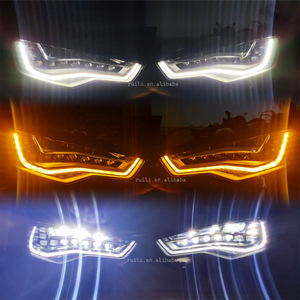 Pour Audi A6 S6 C7 2016-2018, phare LED matriciel « <span class=keywords><strong>Dragon</strong></span> <span class=keywords><strong>Ball</strong></span> », système d'éclairage automatique, accessoires automobiles - Product Image 4