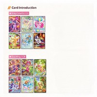 Cartes à collectionner de personnages de dessins animés du monde fantastique pour les collectionneurs amateurs