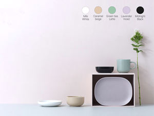 Korea Luxury Ceramic Dinnerware Set 4-Piece <b>Porcelain</b> Handmade Handmade sturdy food-safe long-lasting trusted healthy - Product Image 2