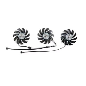 Nuevo ventilador de refrigeración 75MM 4PIN PLD08010S12HH T128010SU para tarjeta gráfica Gigabyte GeForce RTX 3070 Ti EAGLE OC 8G Falcon - Product Image 3