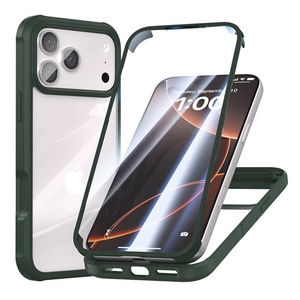 Funda 2 en 1 para Teléfono Celular, Resistente a Impactos 360°, TPU y PC, para iPhone 17, 16, 15, 14, 13 Pro Max Plus, Funda Completa 360° para iPhone 17 - Product Image 4