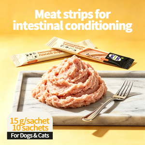 Snack Digestivo para Gatos para la Salud de la Piel y el Pelaje, Golosina Líquida Postbiótica para Perros y Gatos, Solución para Heces Malolientes, Venta al por Mayor - Product Image 4