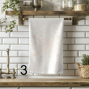 Serviettes de cuisine en coton personnalisées pour les fêtes, serviettes de thé, serviettes de cuisine - Product Image 3