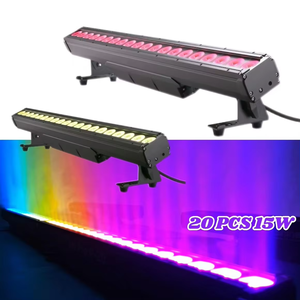 Wall Washer <strong>Light</strong> Outdoor IP65 Waterproof Ra90 20 Bulbs Linear <strong>Light</strong> 15W RGBW 4In1 <strong>LED</strong> DMX512 With Pixel Control - Product Image 1