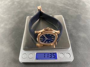 Montre mécanique de luxe étanche de qualité supérieure 40 mm DDF Factory Mouvement 330 5167 Poids 113g Or rose Bleu PP - Product Image 6