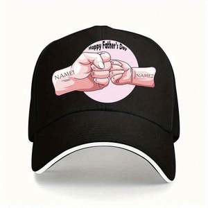 Gorra de béisbol personalizada Unisex de malla transpirable ligera ajustable para hombres papá diseño deportivo de moda nombre Casual al aire libre Puff - Product Image 1