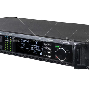 Micrófono Inalámbrico Digital Profesional AD4Q AXINT con Receptor de 4 Canales y Micrófono de Mano KSM9 para Escenario, Canto, Grabación y Discursos - Product Image 2