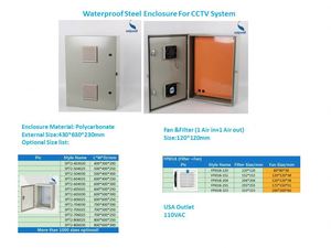 Tablero electrónico de control de equipos, caja de distribución de electricidad, caja de conexiones de televisión por cable para exteriores, caja de metal - Product Image 6