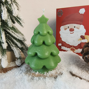 C-085 New Cross-border Christmas Tree Aromatherapy <b>Candles</b> Ins Modelling Decoration Christmas <b>Gift</b> <b>Candles</b> Wholesale - Product Image 2