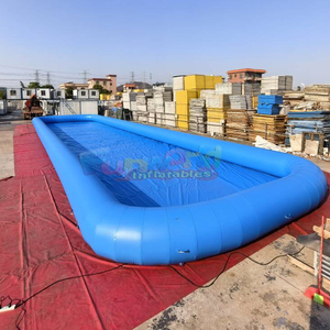 <b>Large</b> outdoor summer water leisure round airtight PVC <b>inflatable</b> swimming pool with roof tent for sale - Product Image 6