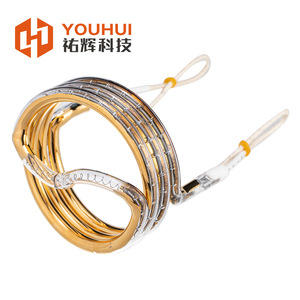 Lampe chauffante infrarouge Youhui à tube unique semi-plaqué or, ondes courtes, usage industriel - Product Image 3