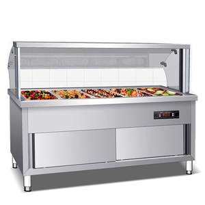 Commercial Bain Marie <strong>Food</strong> Warmer Counter Kitchen Equipment Electric Warm <strong>Food</strong> <strong>Display</strong> Cabinet - Product Image 1