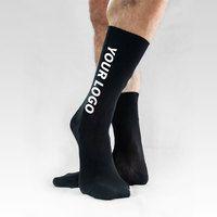 Chaussettes de sport personnalisées améliorant la prise en main, adaptées au football et à la course. Technique de broderie jacquard de haute qualité.