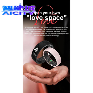 Anillo Inteligente <span class=keywords><strong>de</strong></span> Cerámica para Parejas, Monitor <span class=keywords><strong>de</strong></span> Salud y Actividad Física, Registro <span class=keywords><strong>de</strong></span> Sueño, Compartir Datos <span class=keywords><strong>de</strong></span> Actividad, Control por Gestos, Función <span class=keywords><strong>de</strong></span> Localización <span class=keywords><strong>de</strong></span> Teléfono, Set <span class=keywords><strong>de</strong></span> Regalo - Product Image 6