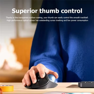 Souris ergonomique à trackball <span class=keywords><strong>Logitech</strong></span> <span class=keywords><strong>ERGO</strong></span> <span class=keywords><strong>M575</strong></span> S, souris de bureau sans fil Bluetooth double mode avec récepteur USB 2.4G - Product Image 5