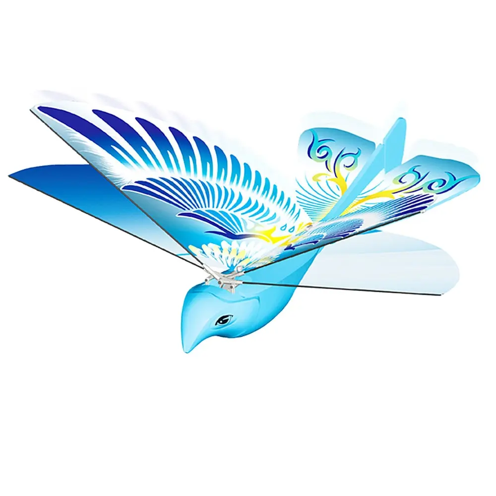RC E-Bird 2.4G 2CH Remote Control Toy Flying Bird Factory Wing Indoor RC Airplane RC E-Bir