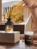 Set Home Duft zubehör 100ml für Reed Diffusor 150g Duft kerze für Schlafzimmer Öl muster Lufter frischer für das Home Office