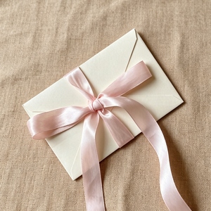 Enveloppe en papier avec ruban personnalisée avec logo, enveloppes en papier A4 A5 A6 blanches S M L - Product Image 4