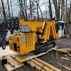 รถเครนตีนตะขาบขนาดเล็ก MDT S-107 3 ตัน ขับเคลื่อนด้วยไฟฟ้า/ดีเซล เครื่องยนต์ยันม่าร์ ควบคุมระยะไกล ยกสูงได้ 20 เมตร สำหรับงานเหมือง - Product Image 6