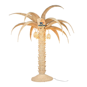 Árbol de coco de ratán 100% de alta calidad para mesa decorativa hogar Assesories decoración hecha a mano de proveedores de Vietnam - Product Image 1