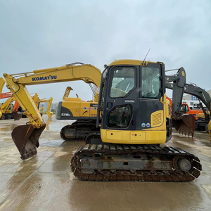 Miniexcavadora hidráulica Komatsu PC78 de 7 toneladas de Japón usada con pocas horas, componentes principales, bomba de engranajes de caja de cambios de motor - Product Image 5