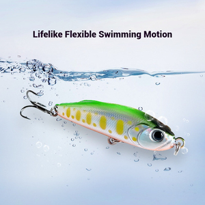 Esca da Pesca Vibrante Ultra Leggera 45mm 4g 55mm 7g a Lenta Immersione Tremolante per Pesca in Fiume - Product Image 3