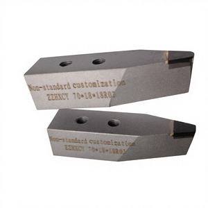 70*18*18r0,3-r3 CBN с покрытием CBN двойной Наклонный нож для обработки белого чугуна и цементированного карбида - Product Image 1