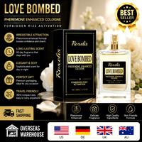 Eau de Parfum pour Homme 30ml, Cologne Boisée Fraîche Longue Durée, Vaporisateur pour Usage Quotidien, Cadeau, Vente en Gros, Entrepôt Américain