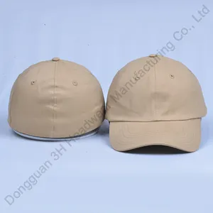 Wholesale Unisex Cotton 6 Panel Flex Structured Sports Golf Gorras Custom Blank Fitted Cap Hat Baseball Caps