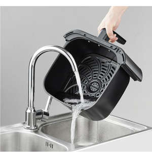 <span class=keywords><strong>Friteuse</strong></span> à air électrique à écran tactile en acier inoxydable avec fonction de cuisson pour usage hôtelier <span class=keywords><strong>2</strong></span>-en-1 - Product Image 5