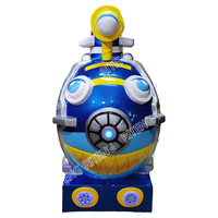 Riteng Offre Spéciale sous-marin/dauphin/ange voiture enfants Robot Kiddie Ride hélicoptère Kiddie Rides jeux Machines à vendre