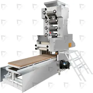 automatic commercial wonton skin wrapper chip only making machine two row faisant la machine