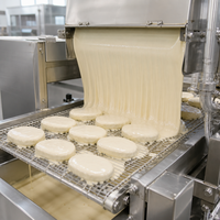 Machine à paner commerciale en acier inoxydable poli pour la préparation de panure humide pour anneaux d'oignon et crevettes, équipement d'usine