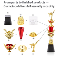 Trophées Créatifs en Plastique pour Étudiants et Enfants, Thèmes Taekwondo, Danse, Sports, Souvenirs Plaqués, Vente en Gros