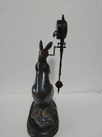 Horloge à Pendule Mécanique en Laiton Antique de Style Américain du XVIIe Siècle, Imitée, pour la Décoration de la Maison, l'Église, les Mariages, les Fêtes