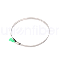 Collier de serrage mini pour câble de descente FTTH, matériel de fixation sur poteau pour télécommunications