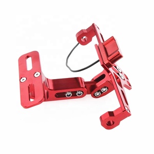 Cadre de <span class=keywords><strong>plaque</strong></span> d'<span class=keywords><strong>immatriculation</strong></span> arrière de moto, pièces de rechange de haute qualité, <span class=keywords><strong>avec</strong></span> éclairage universel - Product Image 2