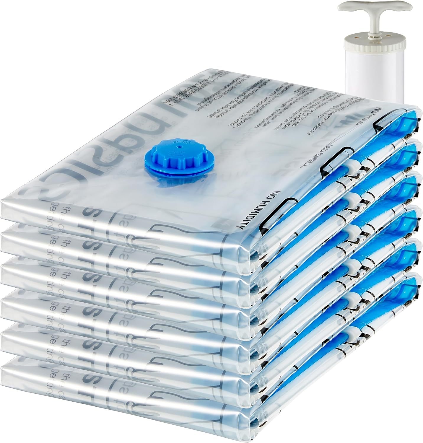 Vacuum Travel Bags — 12 Pack