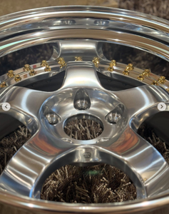 Nouvelle Jante de Travail en Aluminium RCSR Meister S1 3P 10.5X9.5 24 Deep Dish, Centre Gun Metal, 5X114.3 VS KF VSKF S1R-FS2 3P Polie - Product Image 2