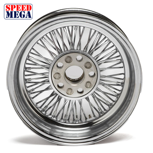 ล้อแม็กซ์สแตนเลสแบบ Bolt-On ขนาด 15x5.5 นิ้ว 70 ก้าน 5x112 PCD พร้อมฝาครอบดุมและน็อต สำหรับรถประกอบเอง - Product Image 5