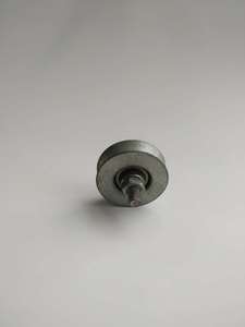 Roue de <span class=keywords><strong>roulette</strong></span> à double roulement roue de porte coulissante pour porte de clôture support en U pour porte de roues - Product Image 2