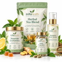 Kit de Soins de la Peau à Marque Blanche Garcinia Cambogia : Gommes, Capsules et Pommade pour le Soutien Quotidien de la Santé Cutanée