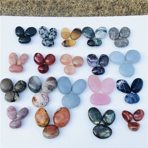 Vente en gros d'agate de quartz fluorite polie en obsidienne naturelle pour la décoration - Product Image 4