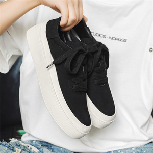 Men's Retro Vulcanize Slip-On <b>Canvas</b> Sneakers-Light Weight Comfortable Casual Skateboarding Shoes Fashion All Seasons - Product Image 3