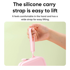 Sac à main de voyage pour femme, petit format, personnalisable, sac cosmétique imperméable en silicone, sac cosmétique pour le shopping - Product Image 5