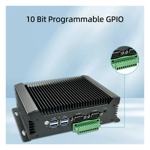 New công nghiệp Mini PC với Intel Core i3-5005U Dual Lan và GPIO hỗ trợ không quạt thiết kế cho Win10/11/Linux Máy tính để bàn - Product Image 3