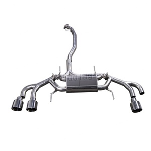 Système d'échappement Catback Performance à tube unique 4,5 pouces en acier inoxydable 304 pour Nissan GTR R35 - Product Image 3