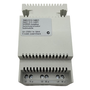 Nuevo Módulo de Control de Iluminación Inteligente 5WG1512-1AB21 con Certificación CE, 16A 220V CA, Interruptor de Automatización de Edificios con Función de Atenuación 5WG1512- - Product Image 1